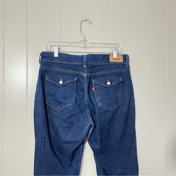 Levi's 515 Capri Blue Jeans Women's Size 8 - Picture 7 of 10
